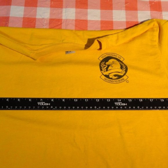 MEDIUM DISC USAF 322D 322ND TRS TRAINING SQUADRON 2ND TO NONE UNIT SHIRT SV 3320 - Picture 8 of 12
